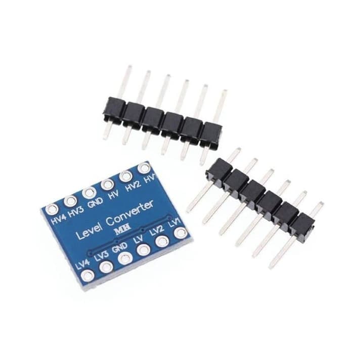 Jual 4 CH Logic Level Converter Bi-Directional Shifter Module 3.3V-5V ...