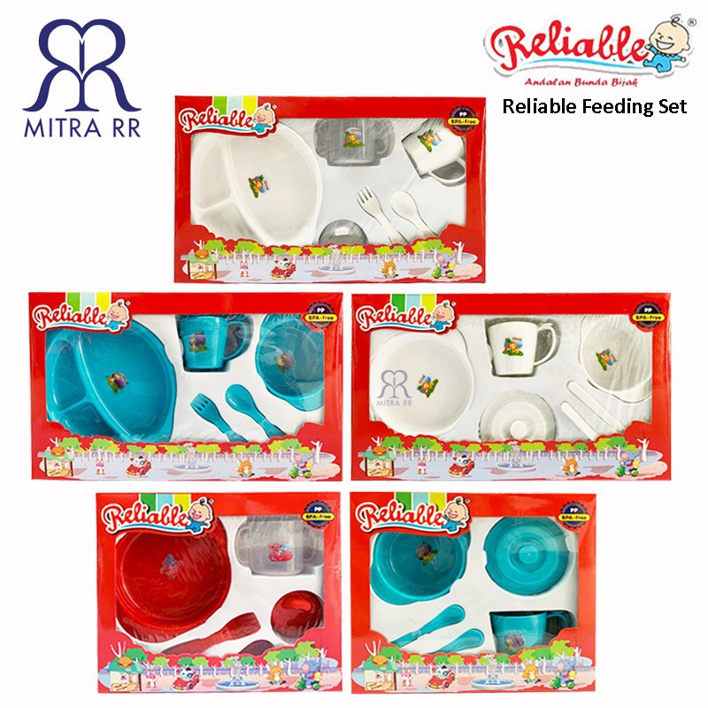 Jual Reliable Feeding Set Besar Kecil Tempat Makan Bayi Set | Shopee ...