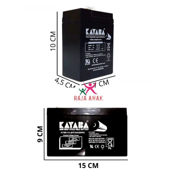 Jual KAYABA AKI BATTERY BATERAI ACCU COCOK UNTUK SEGALA JENIS MOBIL AKI ...