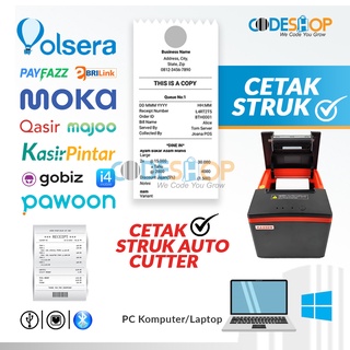 Jual Mesin Struk Bluetooth Kassen Btp Printer Kasir Kertas X Mm Shopee Indonesia