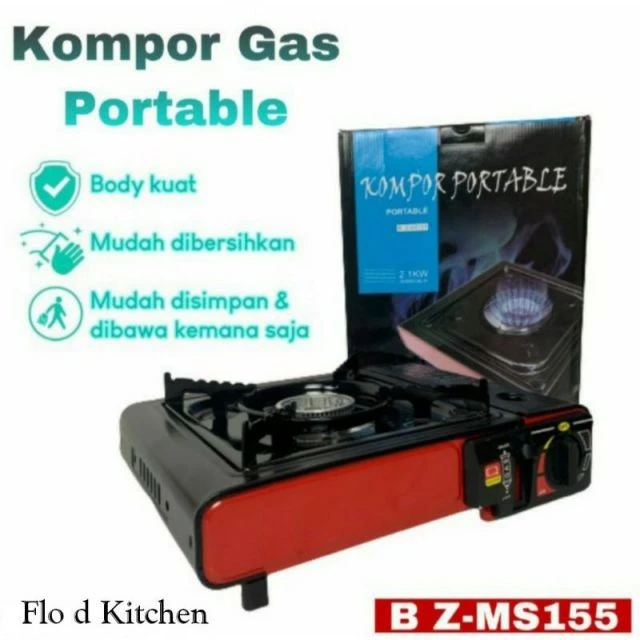 KOMPOR GAS PORTABLE B Z-MS-155 / KOMPOR PORTABLE PRAKTIS | AutoStock