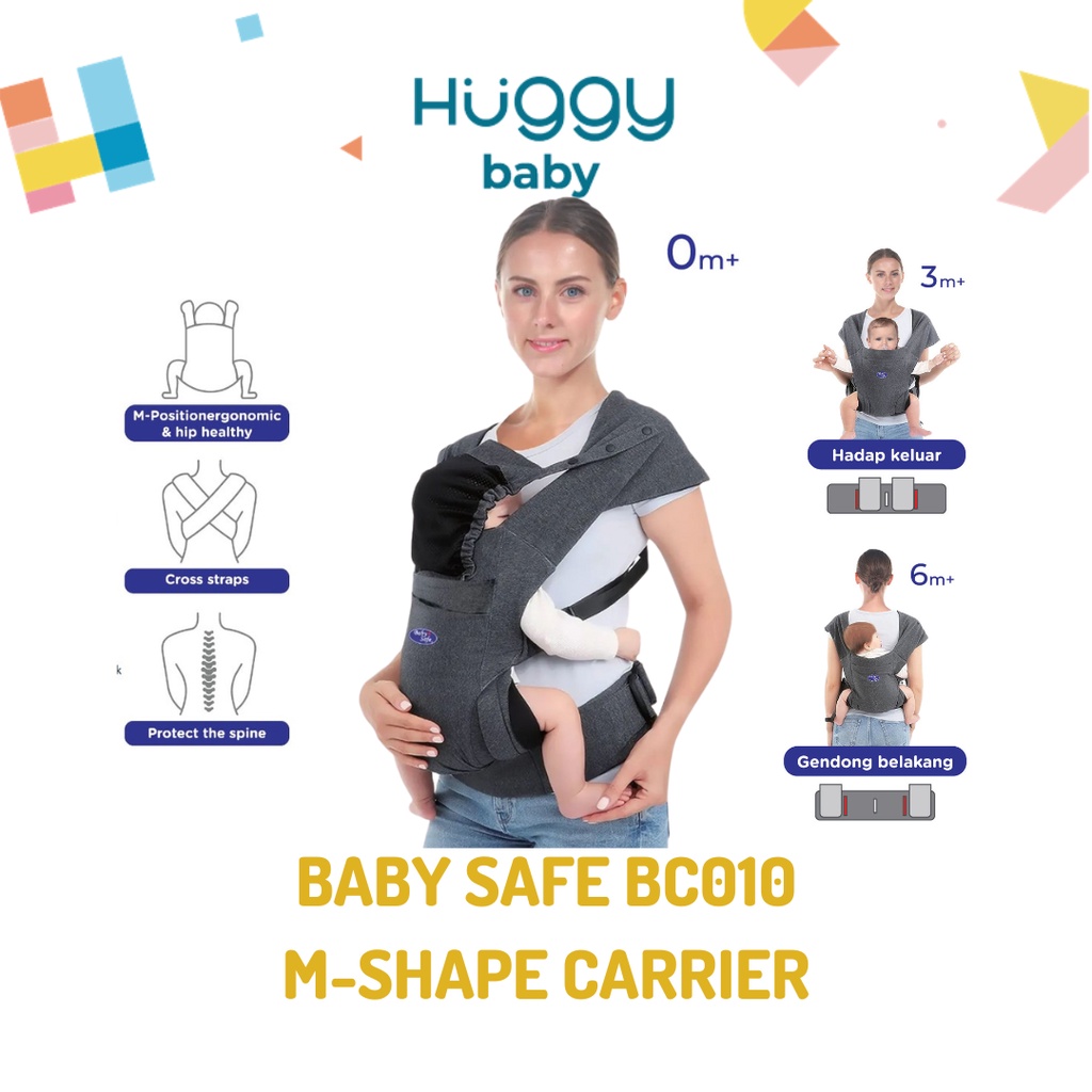 Jual Baby Safe BC010 MShaped Carrier Gendongan Bayi Shopee Indonesia