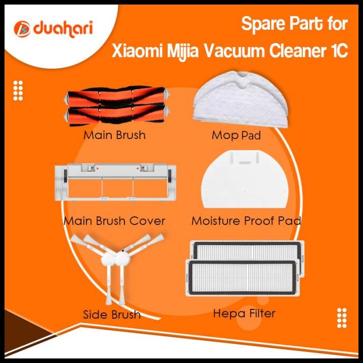 Jual Spare Part Vacuum Cleaner Xiaomi Mijia 1C Cleaner Parts Shopee
