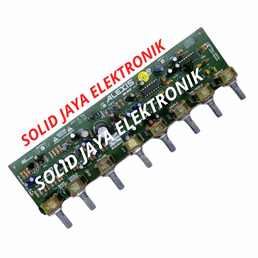 Jual KIT TONE CONTROL STEREO ALEXIS PLUS EQUALIZER KIT TONE KONTROL ...