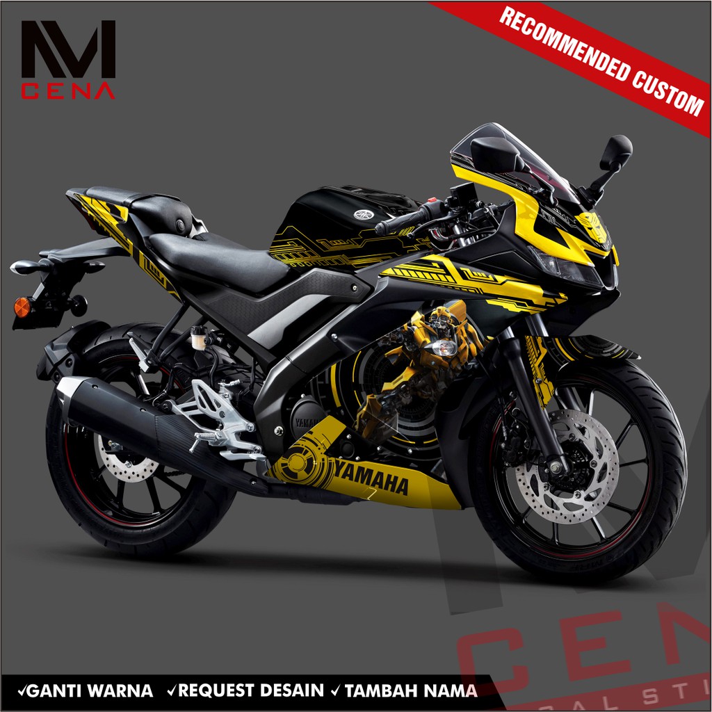Jual Decal Sticker Stiker Yamaha R15 v3 Fullbody, sticker R15, Decal ...