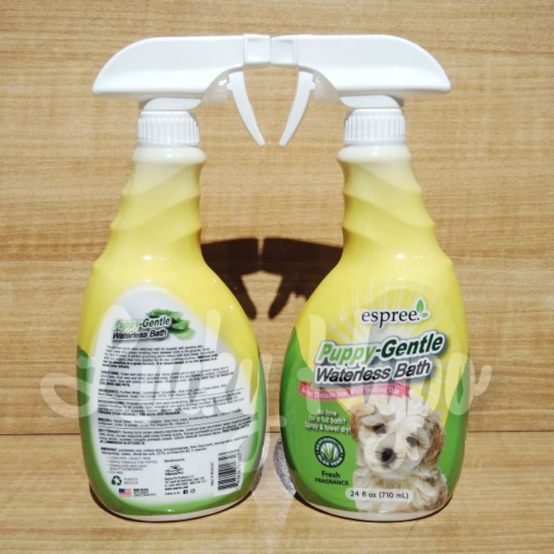 Espree puppy best sale gentle waterless bath