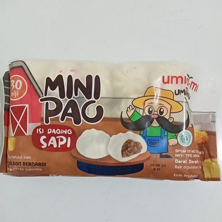 Jual Umiami Minipao isi Daging Sapi 30pcs | Shopee Indonesia