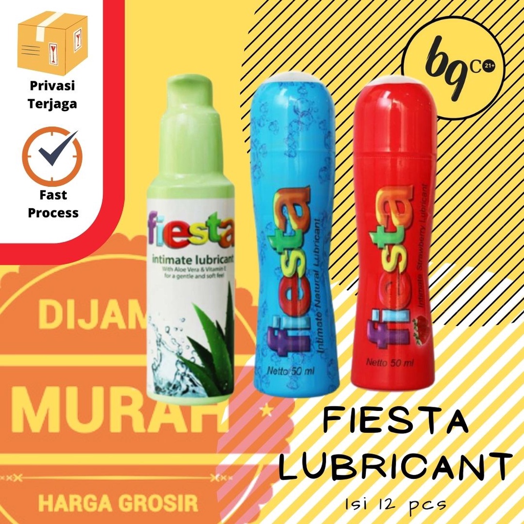 Jual Pelumas Fiesta Fiesta Natural Lubricant 50 Ml Fiesta Strawberry Lubricant 50 Ml 