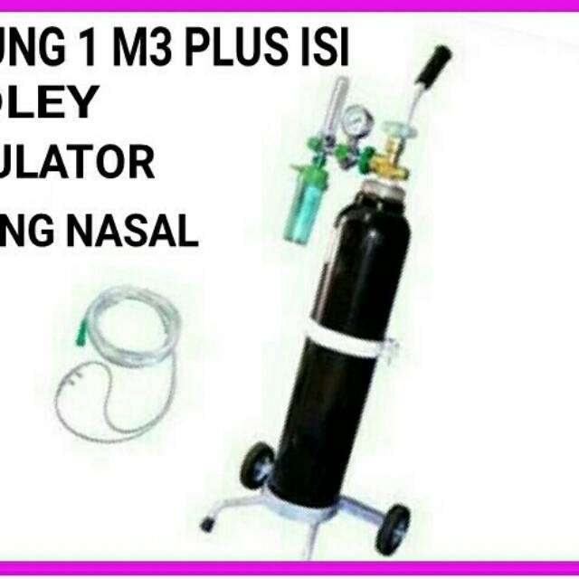 Jual 1 Paket Tabung Oksigen Lengkap Via Jne Reguler Shopee Indonesia 