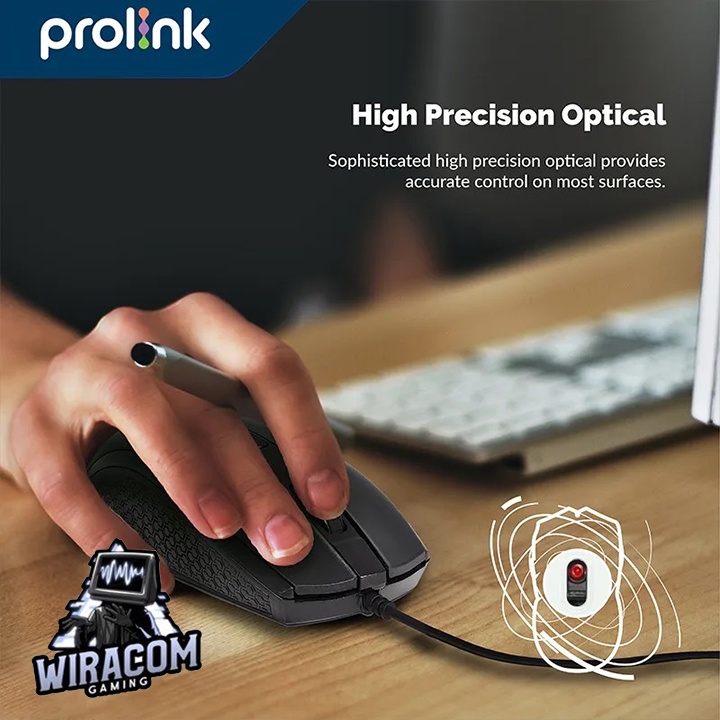 Jual PROLINK PMC2002 CB 800-1600Dpi 4-Button Optical USB Mouse | Shopee ...