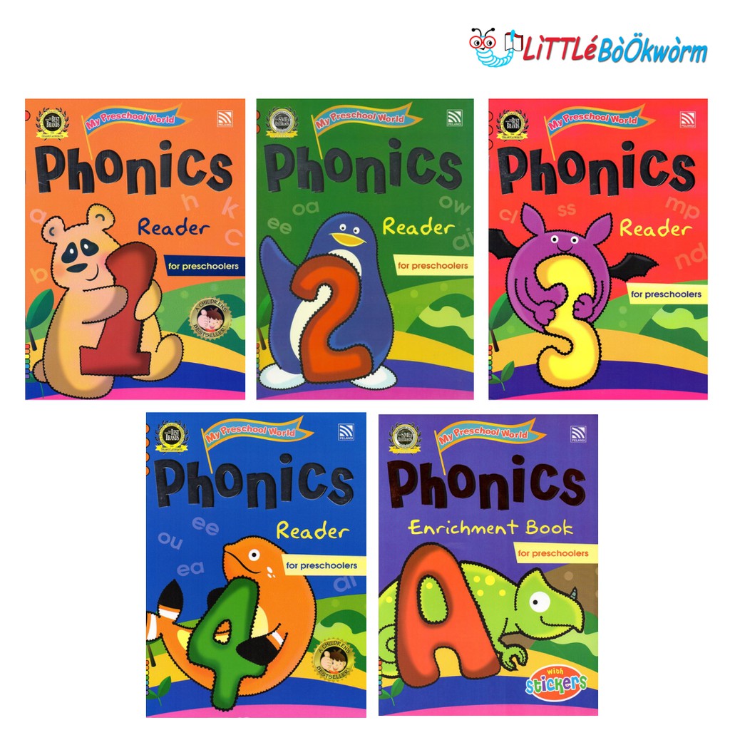 Jual My Preschool World Phonics Reader 1 4 + Enrichment A Shopee