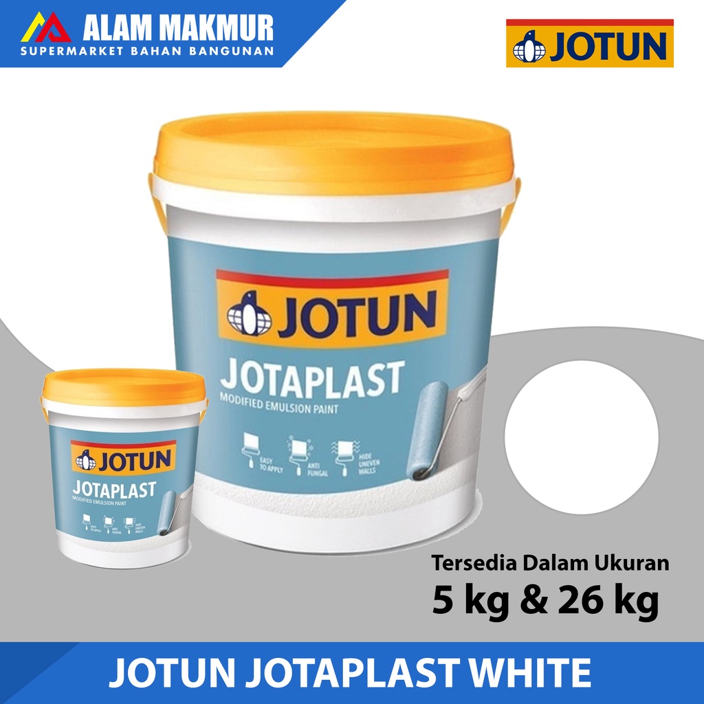 Jual Jotun Jotaplast Cat Tembok Interior New White 18 Liter Shopee Indonesia 2119