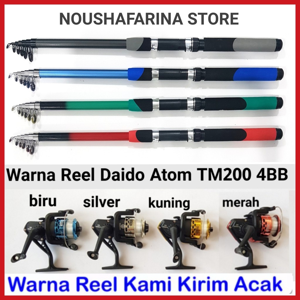 Jual Pancing 1 set joran merk OREGON EXCLUSIVE panjang 360 cm / 3,6 ...