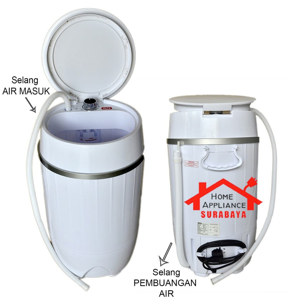 Jual Mesin Cuci Mito Mitochiba Mini Kapastias 35 Kg Wm 1 Wm1 Wm 1