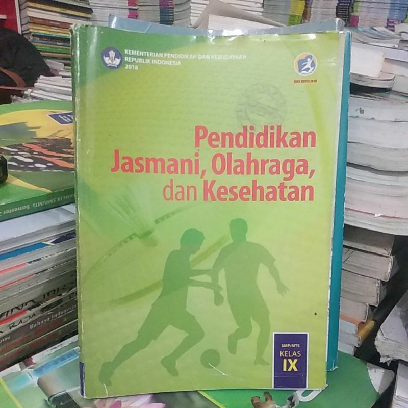 Jual buku penjaskes SMP kelas 3-9 penerbit kementerian p dan k | Shopee ...