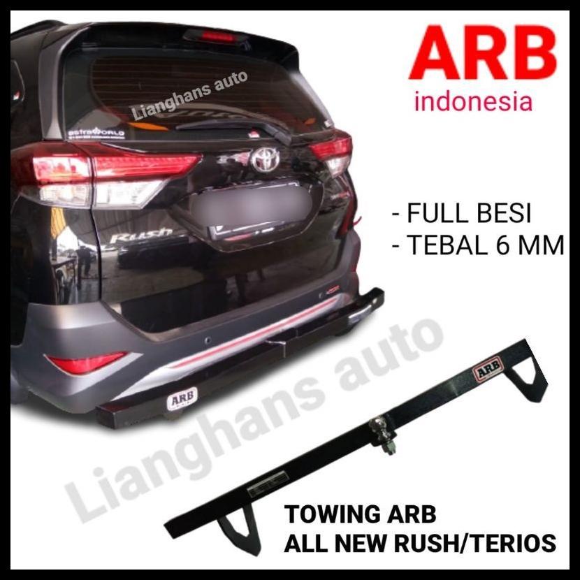 Jual Terbaruu Towing Bar Arb Pengaman Bemper Full Besi All New Rush