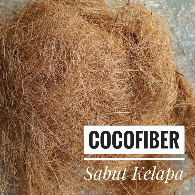 Jual JGstore17 - Cocofiber 10kg - serat sabut kelapa - coconut fiber ...