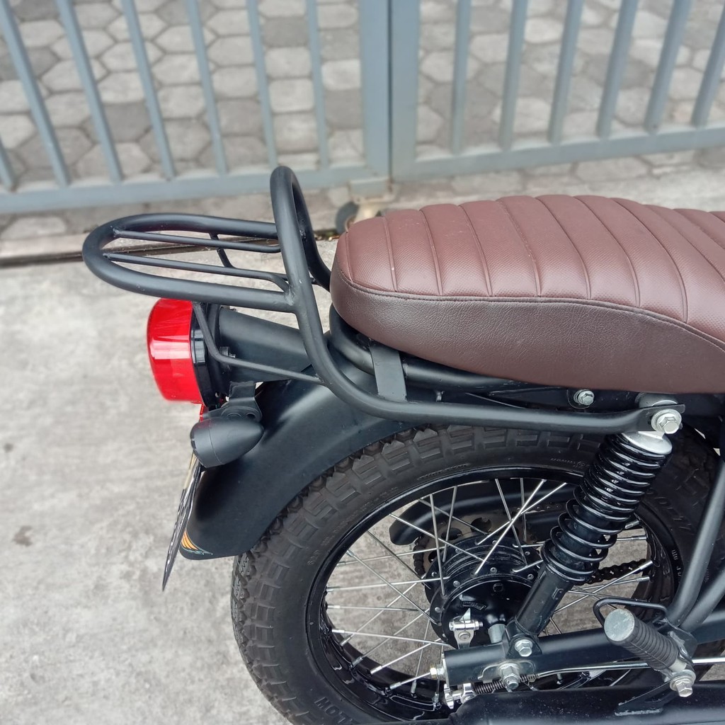 Jual Backrack Kawasaki W175 Back Rack W175 SE Cafe TR PnP | Shopee ...