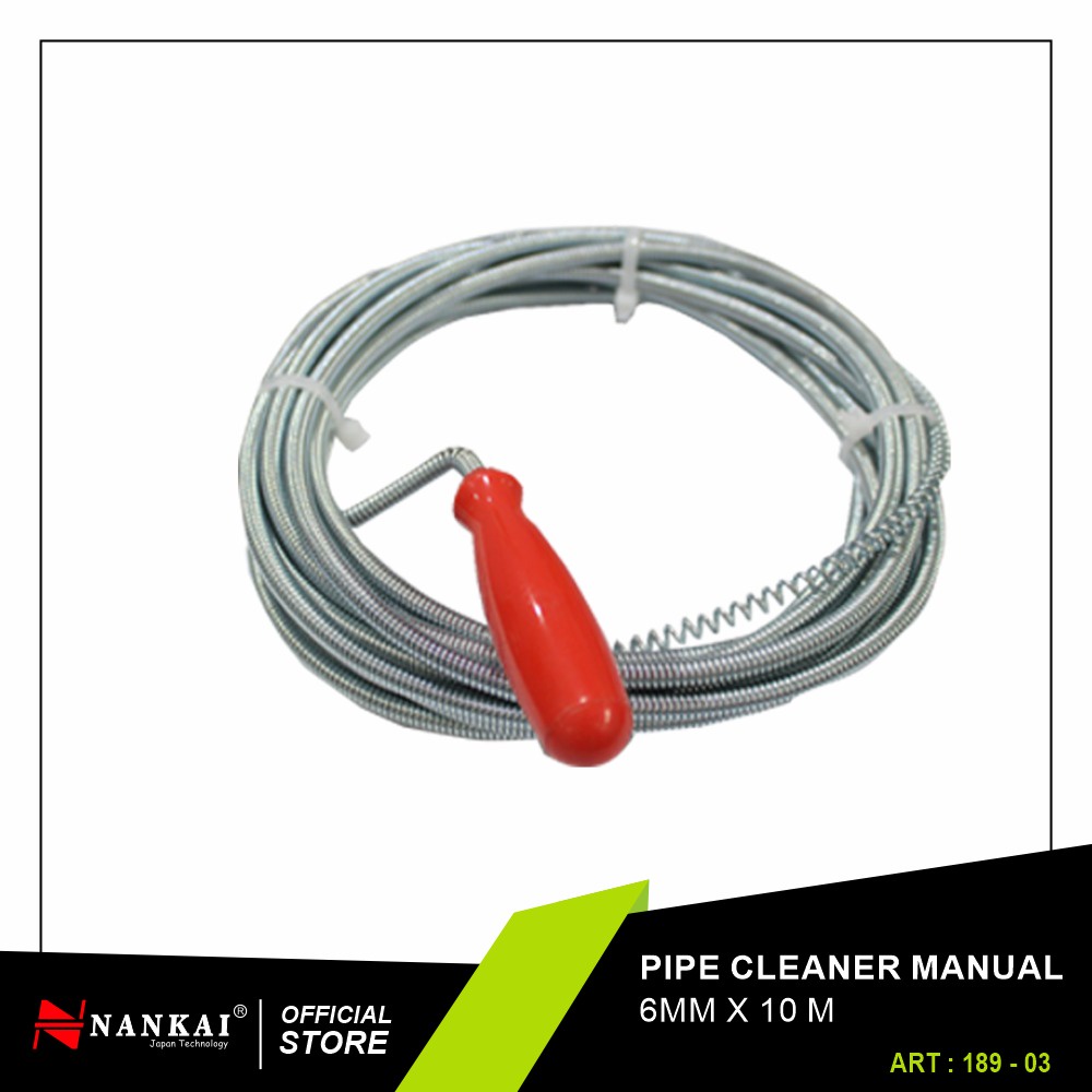 Jual Pipe Cleaner Manual 10m X 6mm Nankai | Shopee Indonesia