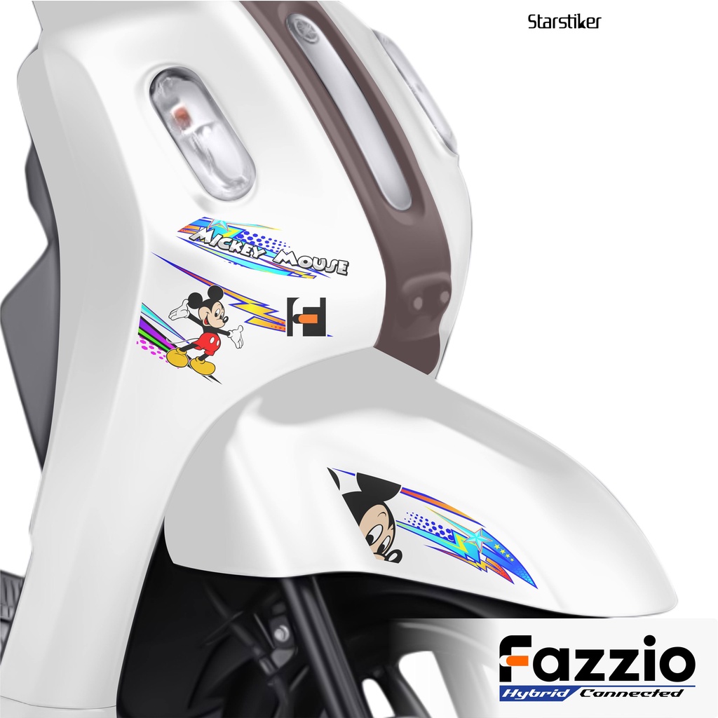 Jual STRIPING FAZZIO / STICKER FAZZIO / MICKEY MOUSE / KARAKTER ...