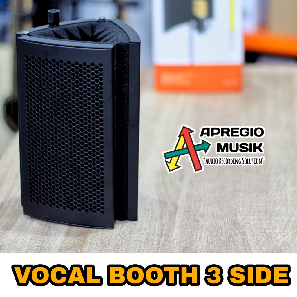 Jual RODD Microphone Three-door Soundproof Studio Vocal Booth Wind ...