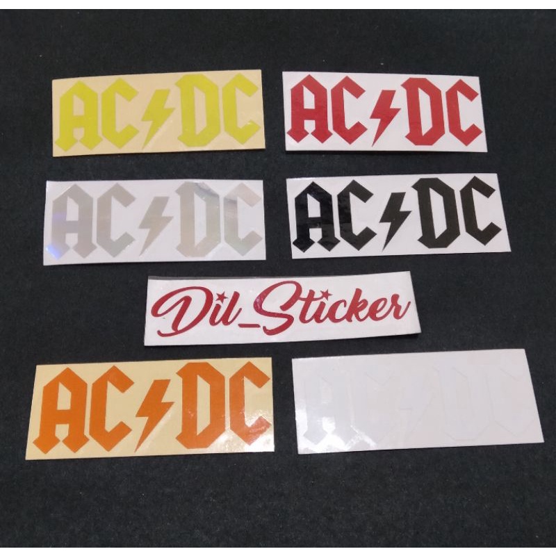 Jual STICKER ACDC CUTTING | Shopee Indonesia