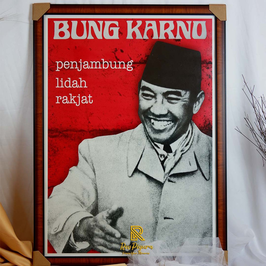 Jual Poster Bung Karno Poster Murah Shopee Indonesia