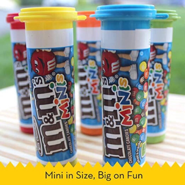 Jual M&m minis tube m&ms mini coklat permen smarties mm chocolate m&m’s ...