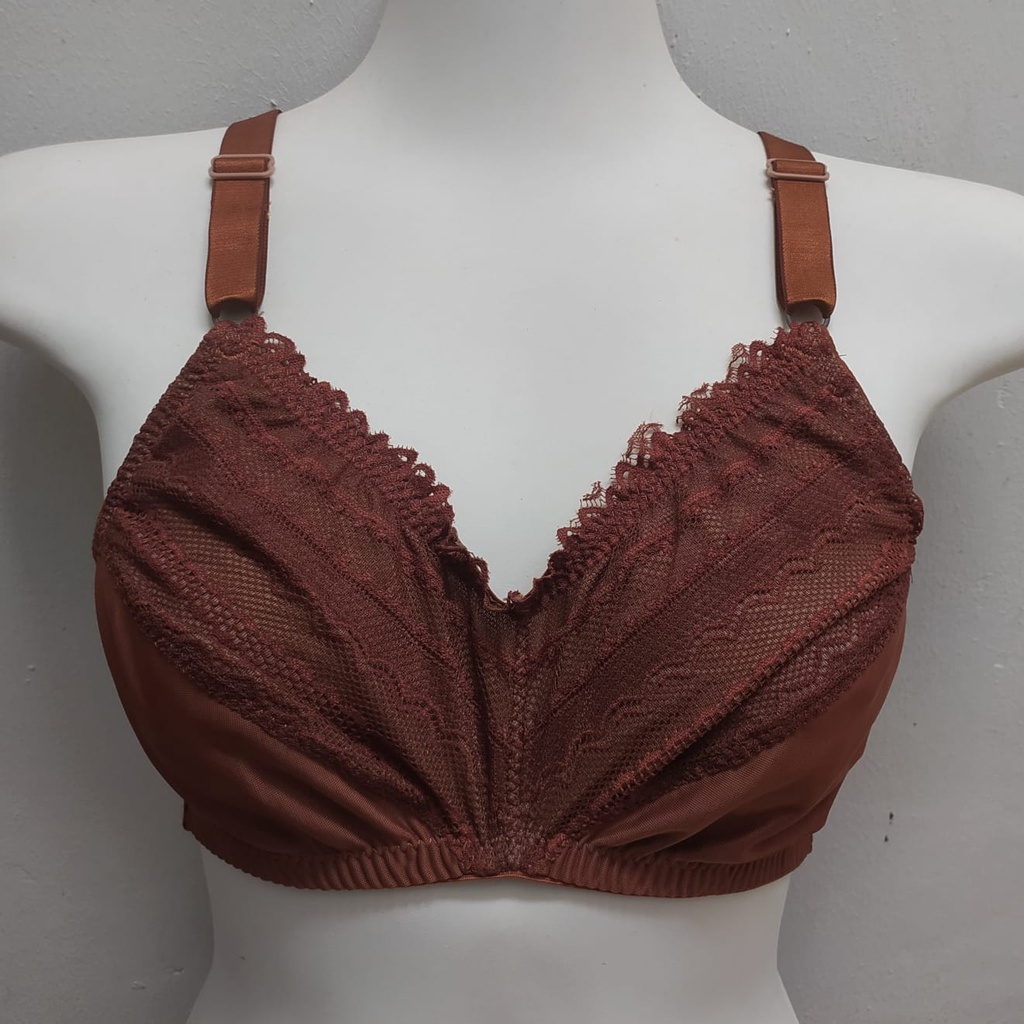 Jual BH BRA WANITA DEWASA BEHA TANPA KAWAT TANPA BUSA BH RENDA 34-44 ...