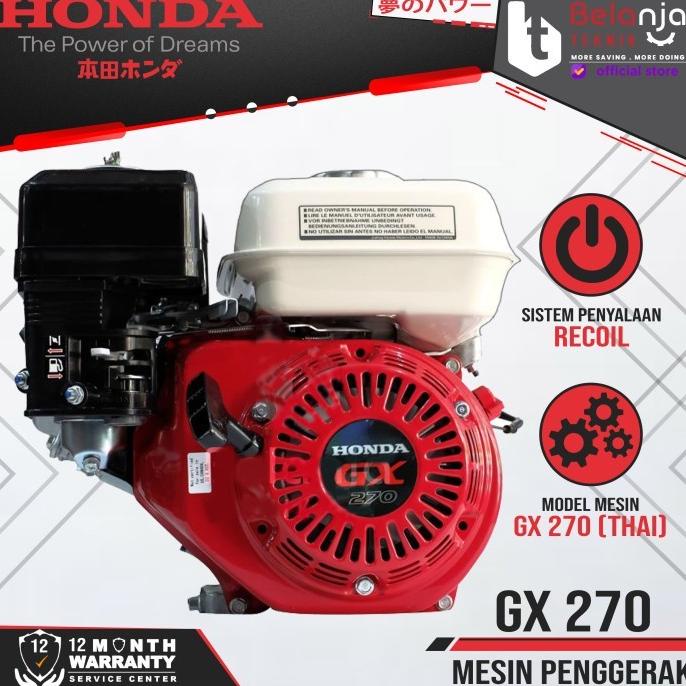 Jual Mesin Penggerak Honda Gx Thailand Hp Bensin Serbaguna Low