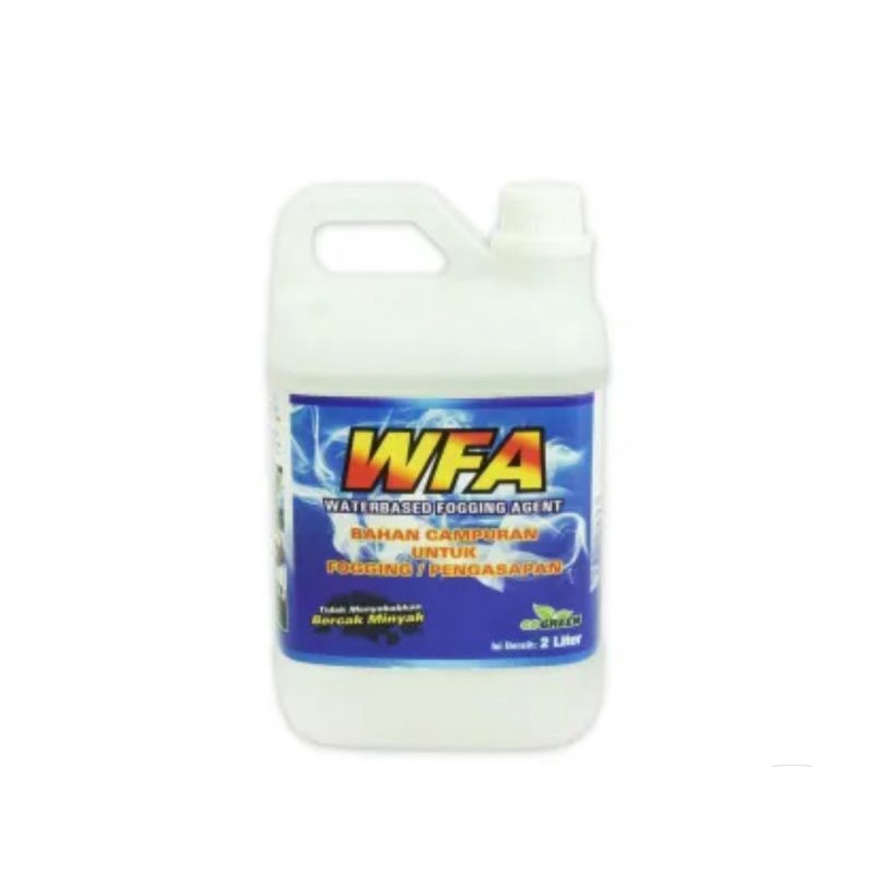 Jual wfa water based agent cairan fogging 2 liter hot fogging fogger ...