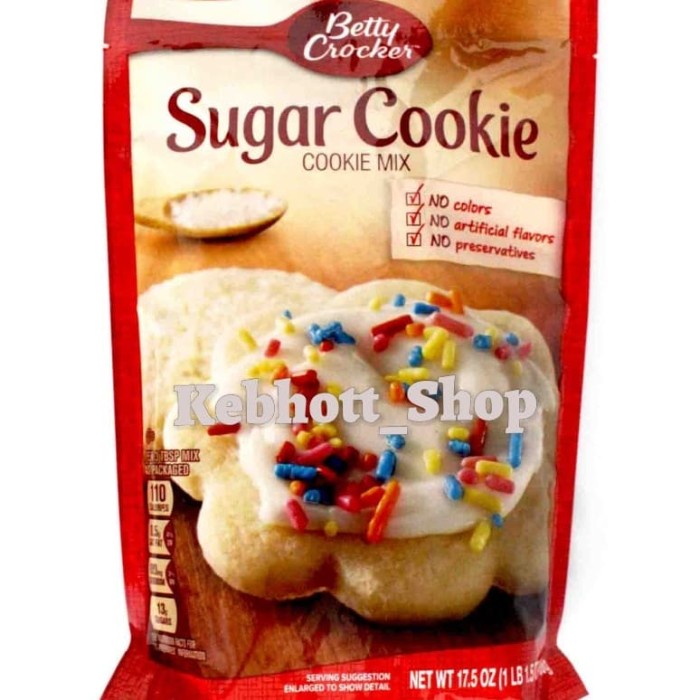 Jual BISA COD Betty Crockers Sugar Cookie Mix 496gr Betty Crocker