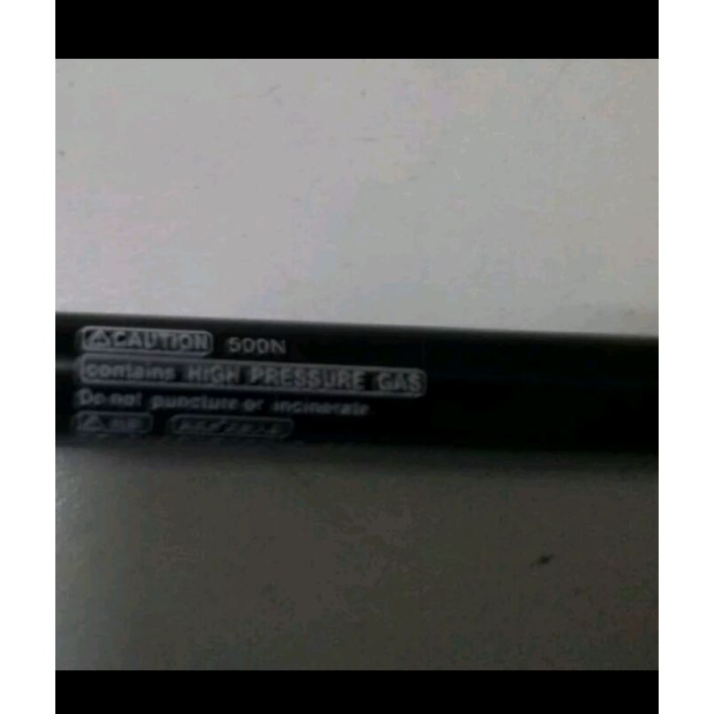 Jual gaspring gas pring hidrolik sok bagasi pegas stabilus 50 cm 500N ...