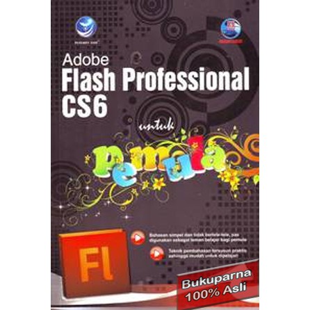 Jual Buku Adobe Flash Professional CS6 untuk Pemula | Shopee Indonesia