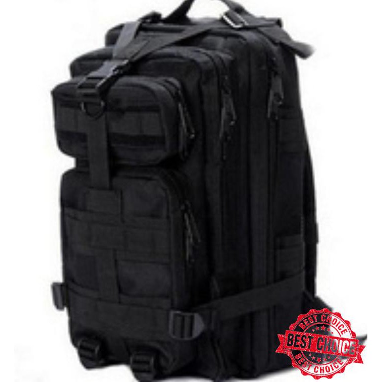 Jual pr0mo Tas Ransel army 3p Hitam 0riiiginal | Shopee Indonesia