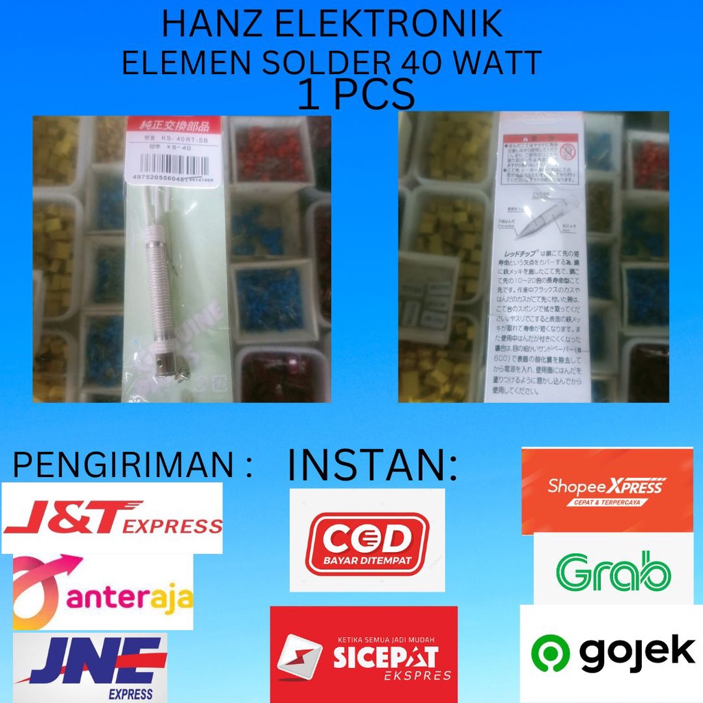 Jual Elemen Solder Pemanas Solder 40W 40 Watt | Shopee Indonesia