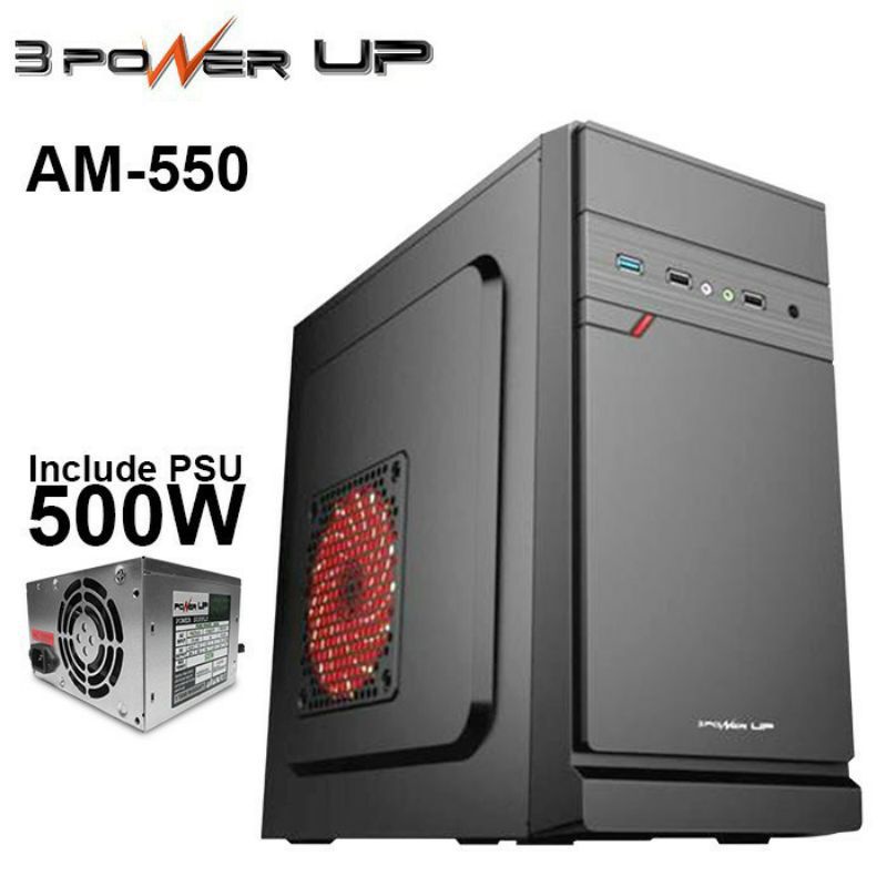 Jual Casing Computer Power Up W Micro Atx Casing Power Up Aeromax Micro Atx With Psu W