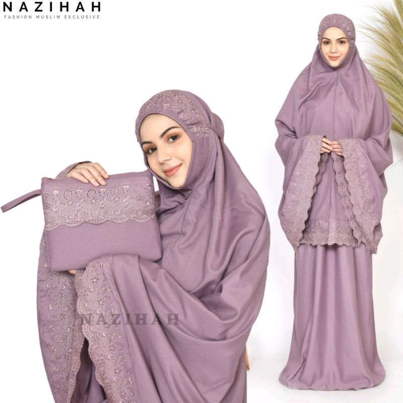 mukena telekung pouch pasteleena 2.0 MK