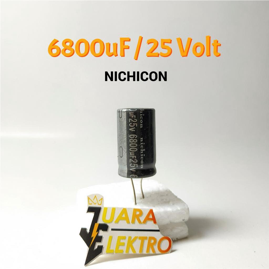 Jual Kapasitor Elco Uf V Elko Uf Volt Nichicon Shopee Indonesia