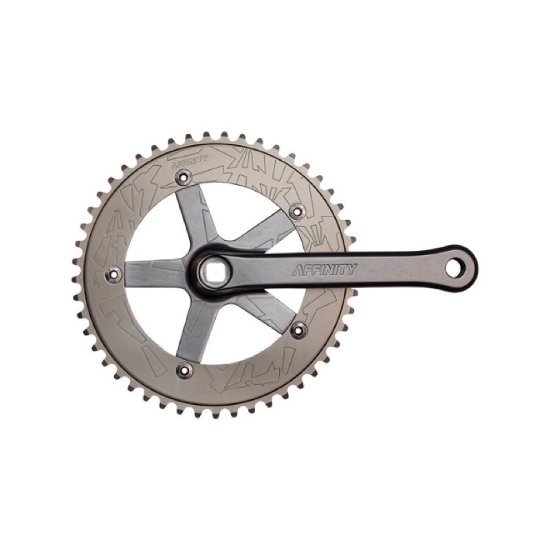 Jual Affinity Pro Track Crankset Crank Set CNC Chainring 49t 49 t