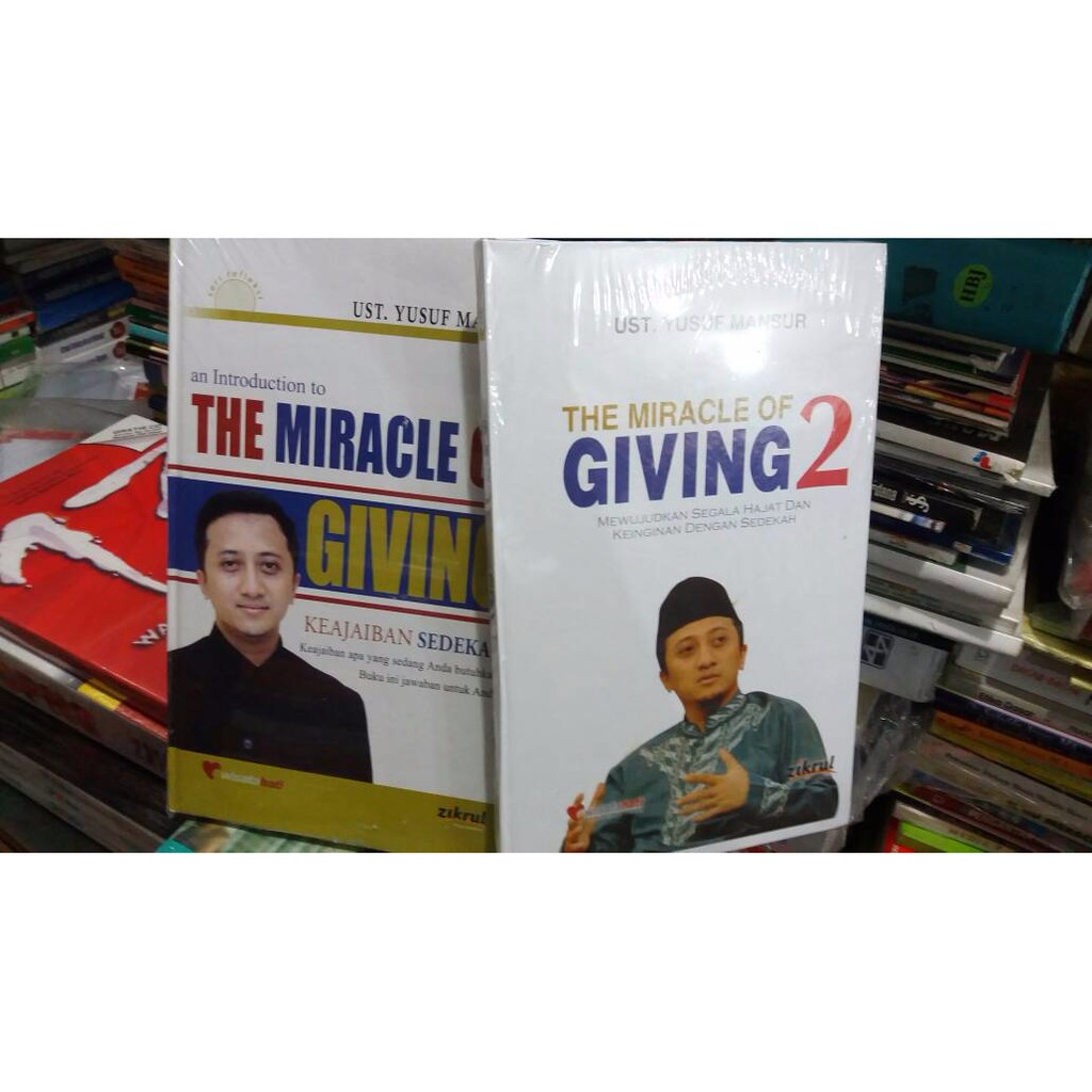 Jual Mari Beajar The Miracle Of Giving 1 Set 2 Buku By Ust Yusuf Mansur