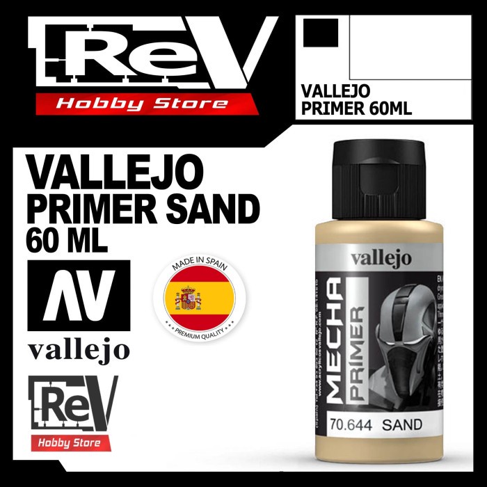 Jual VALLEJO SURFACER PRIMER SAND CAT MODEL KIT AIRBRUSH KUAS GUNDAM ...