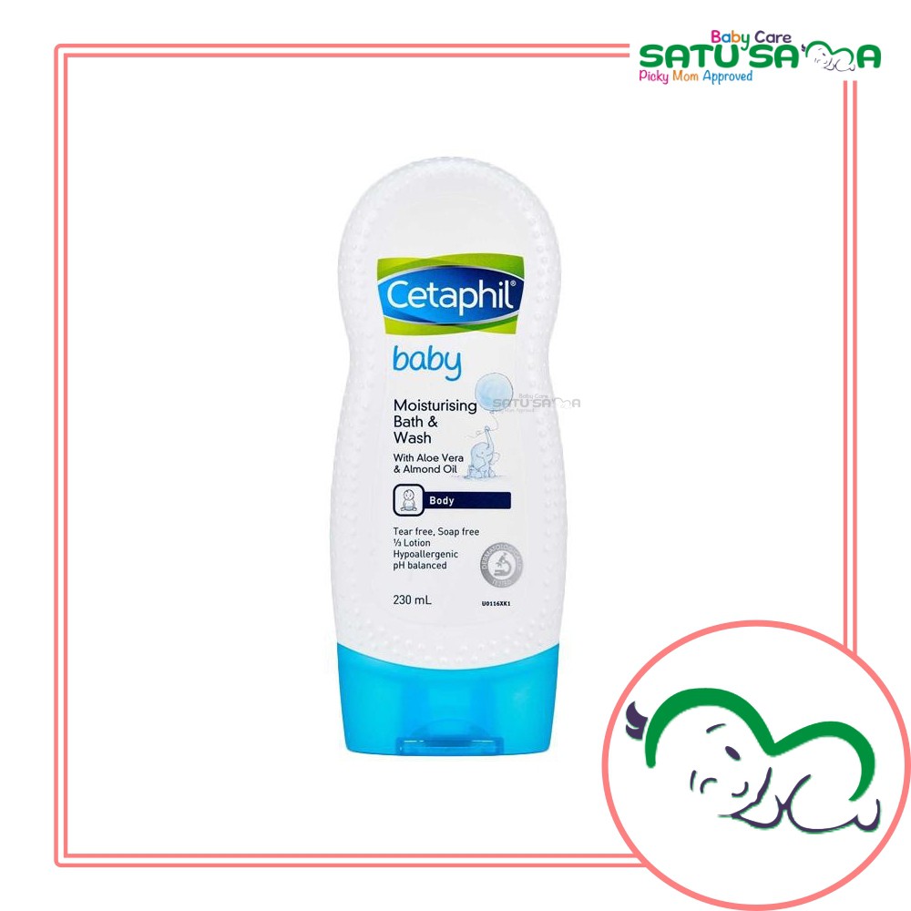 Manfaat cetaphil baby moisturising bath hot sale and wash