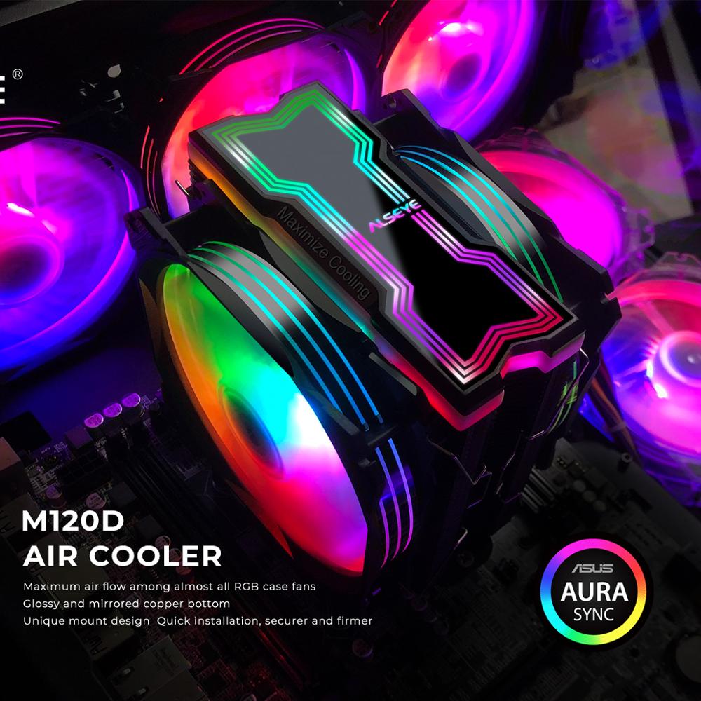 Jual PREORDER ALSEYE M120D CPU Cooler Adjustable RGB Lighting 120mm PWM ...