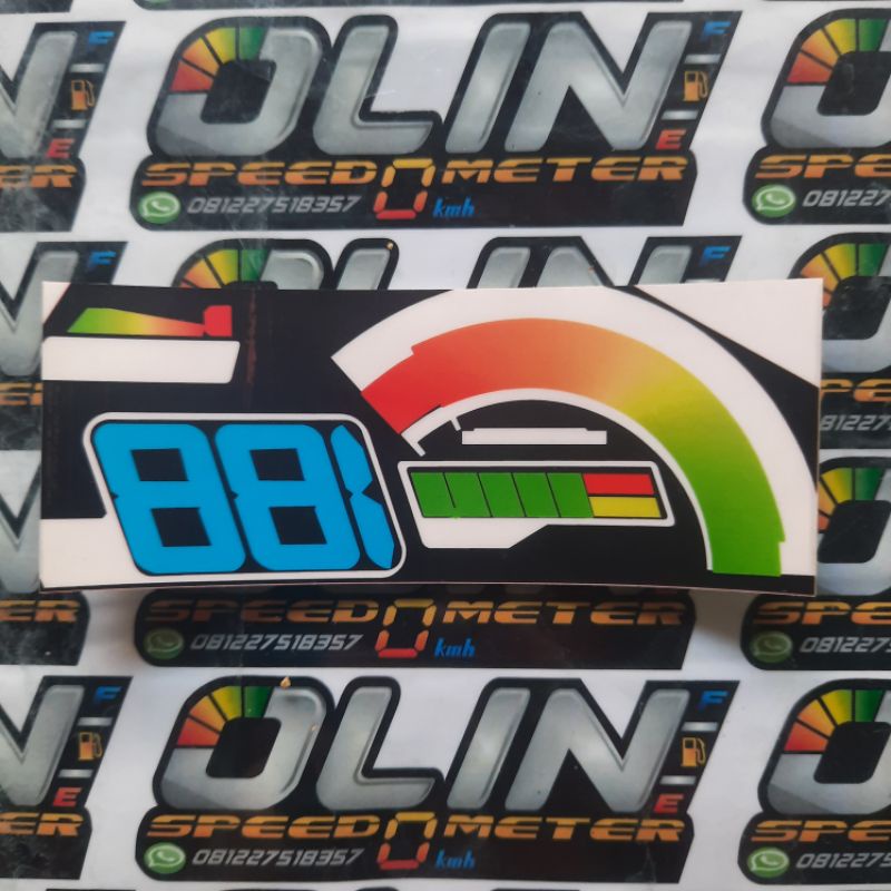 Jual Stiker Speedometer Byson Fi | Shopee Indonesia