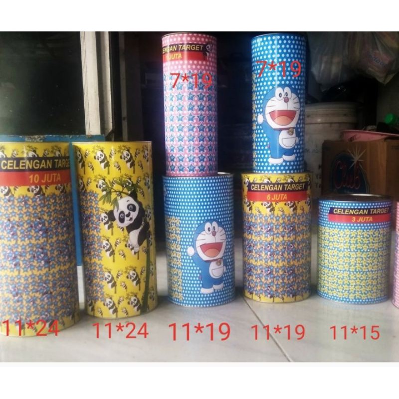 Jual Celengan Target Berbagai Macam Ukuran Permanen | Shopee Indonesia