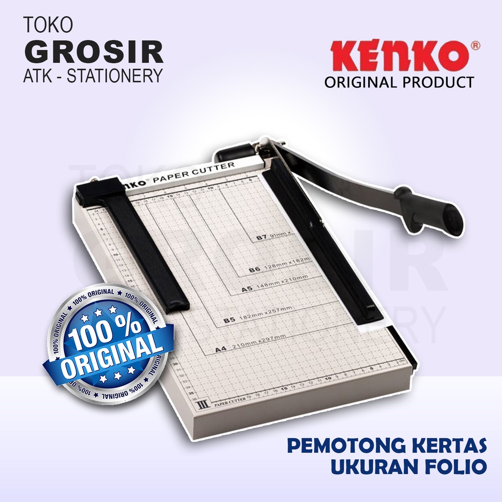 Jual Alat Pemotong Kertas Kenko Folio Paper Cutter Shopee Indonesia