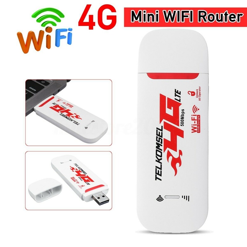 Jual New Wireless Modem Wifi 4g Wingle Usb Mifi All Operator 500mbps Pocket Wifi Shopee Indonesia