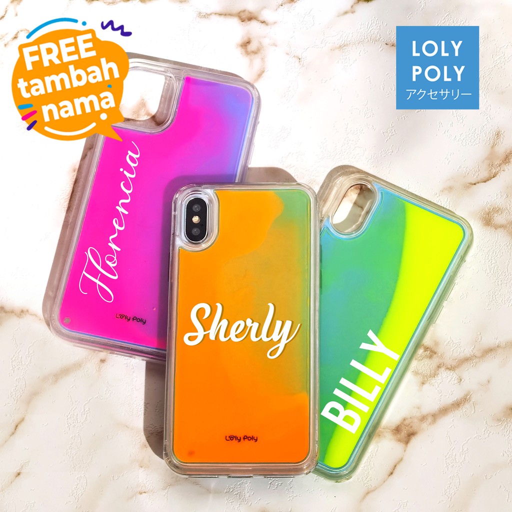 Lolypoly Neon Sand Cover Купити Luxury Cute Transparent Curly Wave