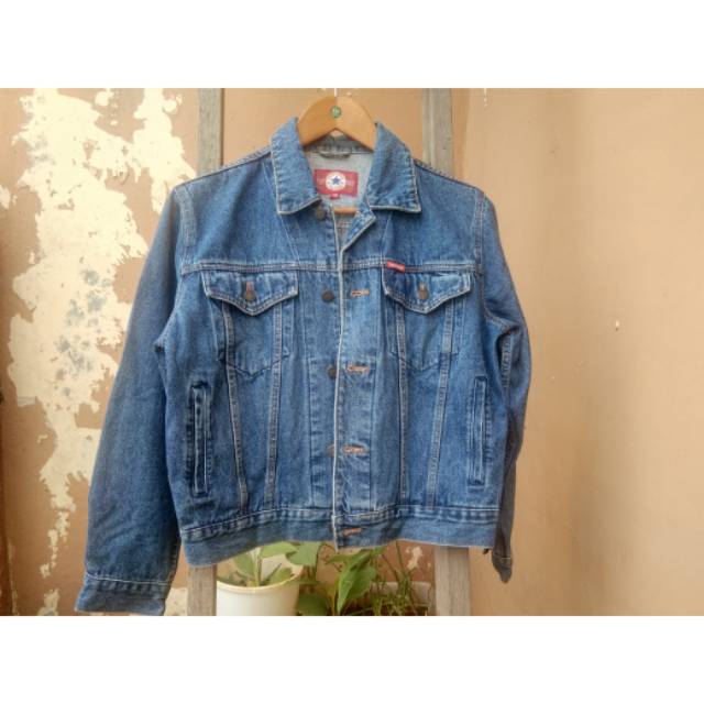 Jaket 2025 jeans converse